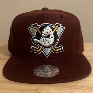 Vintage Mitchell and Ness Anaheim Mighty Ducks snapback